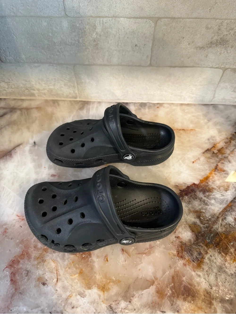 CROCS Kids Black Classic Clog